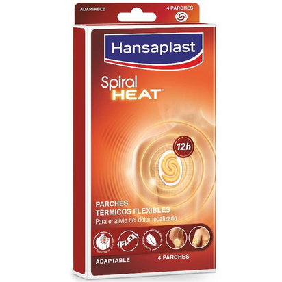 Hansaplast Pensos Spiral Heat Adaptáveis 4Uds